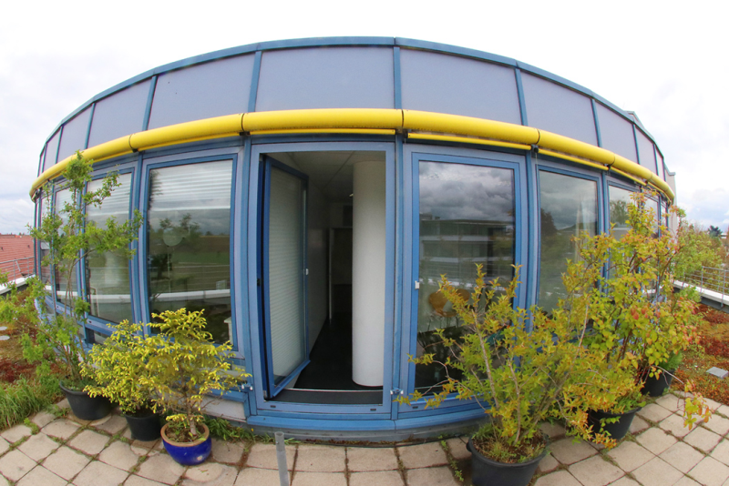 Außenansicht der Praxis